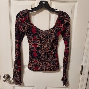Naturally JoJo Ladies Long Sleeve Top Sz M